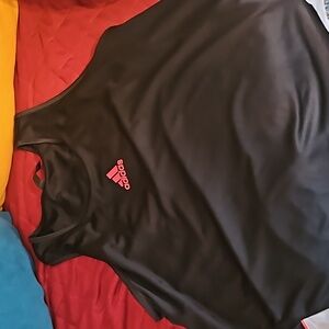 Womens Adidas muscle shirt size Large